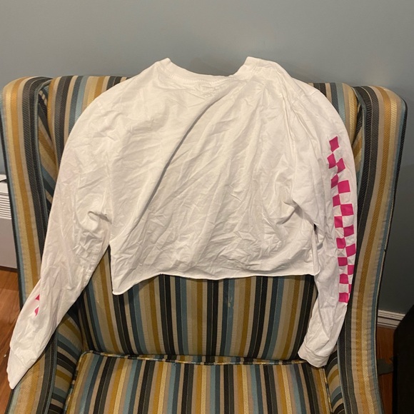 Vans Off The Wall Cropped Long Sleeve - Picture 3 of 3